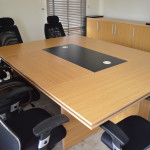 Conference Table with Side Board