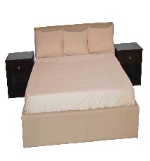 Cream Bed
